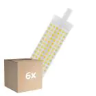 Lot 6x Osram LED R7s 118mm Claire 19W 2452lm - 840 Blanc Froid | Équivalent 150W