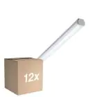 Lot 12x Philips Réglette LED Étanche WT060C 28W 3400lm - 840 Blanc Froid | 150cm