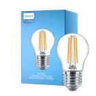 Philips Corepro LED Lustre E27 Boule Filament Claire 6.5W 806lm - 827 Blanc Très Chaud | Équivalent 60W