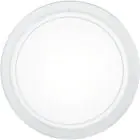 Eglo Plafonnier Planet 1 Acier Blanc | Convient pour E27