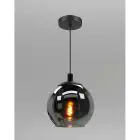 Eglo Suspension Luminaire Ariscani Acier Noir | Convient pour E27