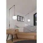 Eglo Suspension Luminaire Rondo 3 Acier Noir | Convient pour E27