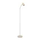 Eglo Lampadaires Salon Carlo Acier Sablonneux | Convient pour E14
