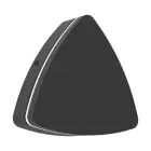 Eglo Applique Murale Pedersano Aluminium Noir 8W 800lm - 827-840-865 CCT | IP44
