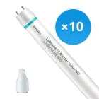 Lot 10x Philips Tube LED T8 MASTER Value (EM/Direct 230V) High Output 20.5W 2900lm - 830 Blanc Chaud | 150cm - Équivalent 58W