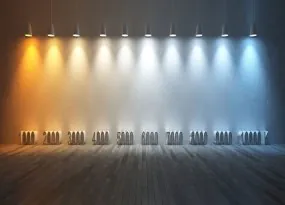 Color temperature profile